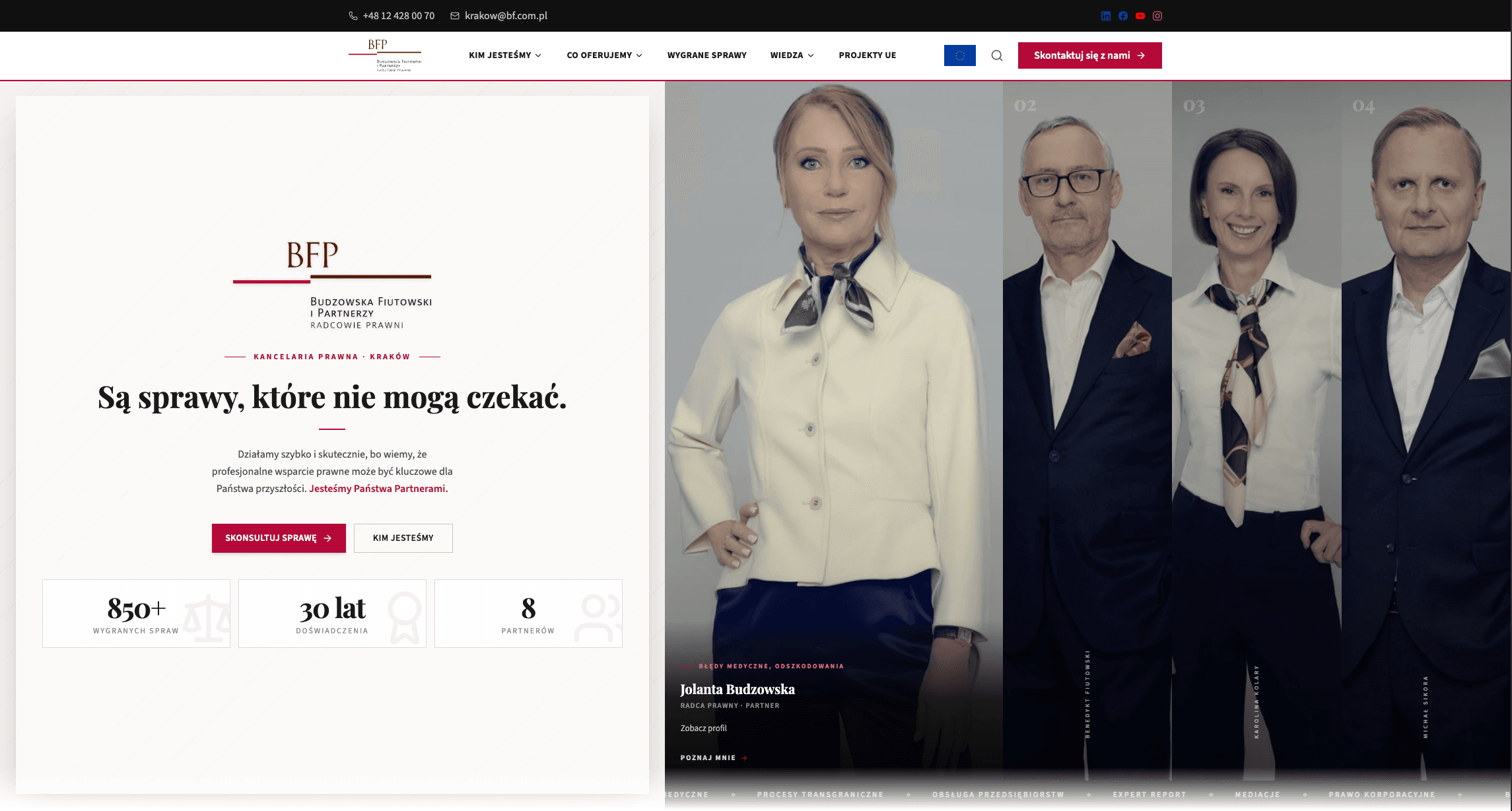 Budzowska Fiutowski i Partnerzy – screenshot 1