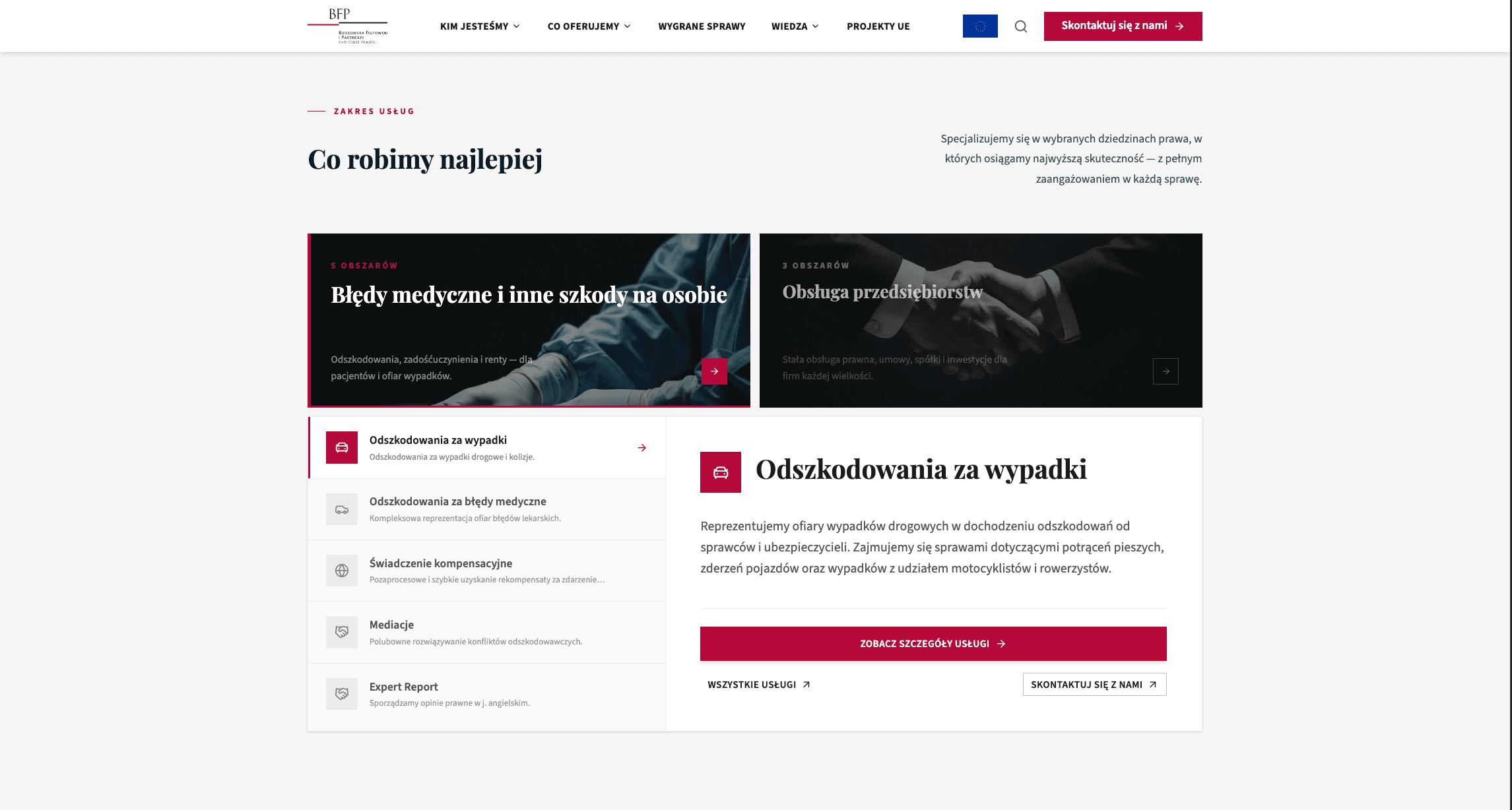 Budzowska Fiutowski i Partnerzy – screenshot 2
