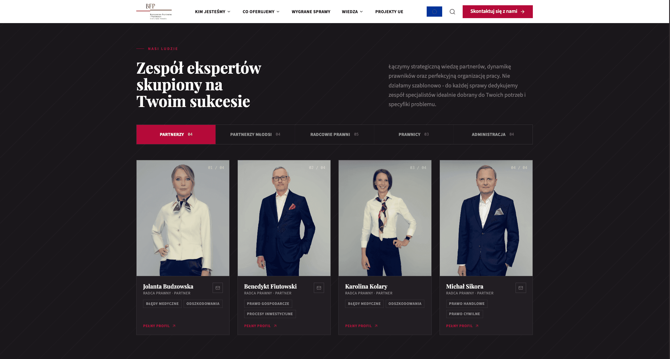 Budzowska Fiutowski i Partnerzy – screenshot 3